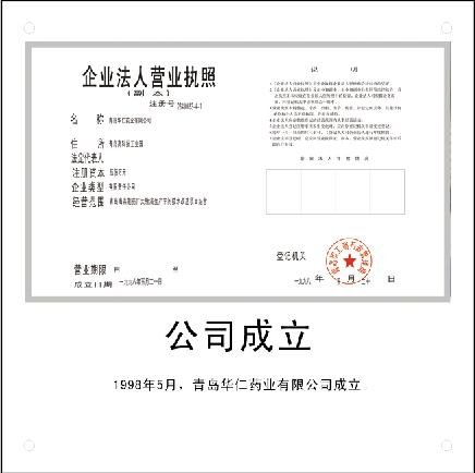 5月20日，公司獲工商登記注冊